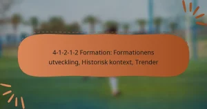 4-1-2-1-2 Formation: Formationens utveckling, Historisk kontext, Trender