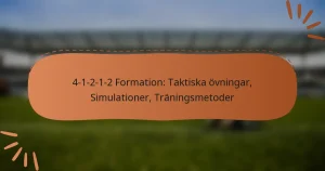 4-1-2-1-2 Formation: Taktiska övningar, Simulationer, Träningsmetoder